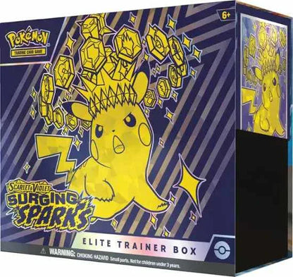 Pokemon Scarlet & Violet Surging Sparks Elite Trainer Box TCG