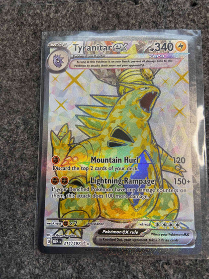 Tyranitar ex - 211/197 - Pokemon