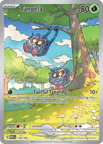 Tangela 151 - 178/165 - SV: Scarlet & Violet 151 (MEW)